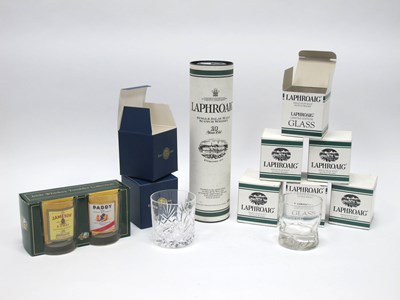 Lot 1445 - Whisky - Laphroaig Single Islay Malt Scotch...