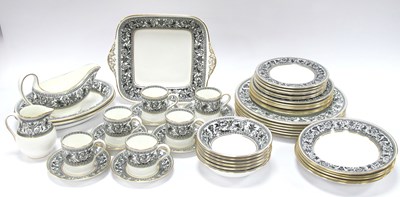 Lot 1032 - A Wedgwood Porcelain Part Coffee/Dinner...