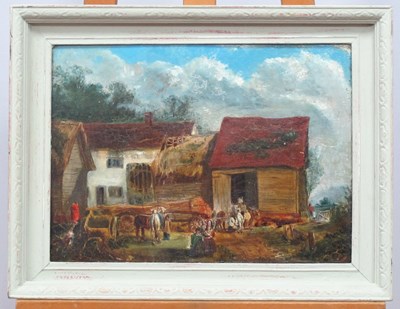 Lot 1242 - ENGLISH SCHOOL (XIX Century) 
Figures Before...
