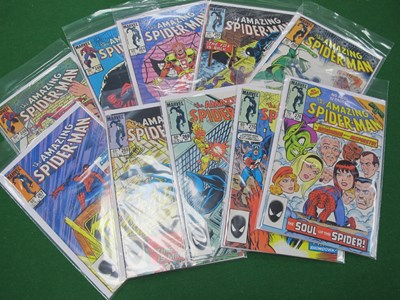 Lot 518 - A collection of ten Marvel 'The Amazing Spider-...