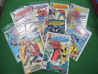 Lot 509 - A collection of Ten Marvel 'The Amazing Spider-...