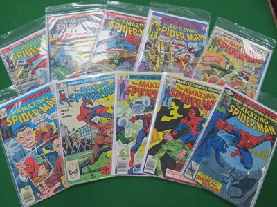 Lot 512 - A collection of ten Marvel 'The Amazing Spider-...
