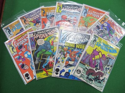 Lot 534 - A collection of ten Marvel 'The Amazing Spider-...