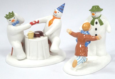Lot 1095 - Coalport Characters Porcelain Figure Group...