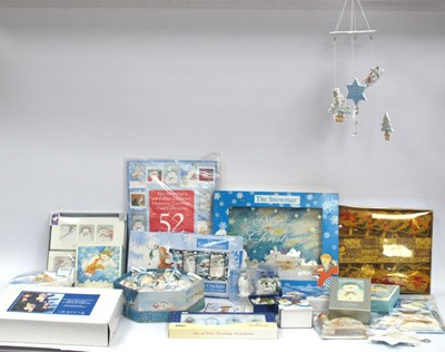 Lot 1111 - A Collection of Vintage 'The Snowman' Themed...