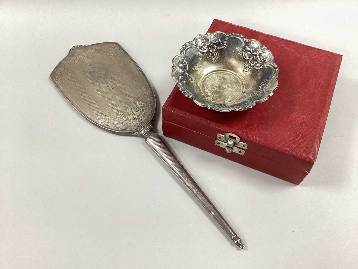 Lot 98 - A Decorative Edwardian Style Hallmarked Silver...