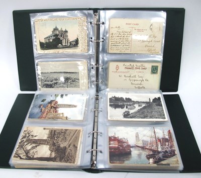 Lot 1327 - An Album of Early XX Century Picture Postcards,...
