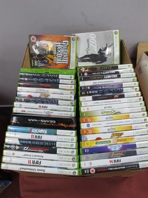 Lot 400 - Approximately Ninety Microsoft X-Box 360 Games,...