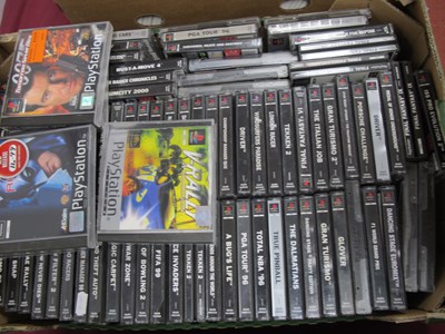 Lot 407 - Approximately Seventy Sony PlayStation (PS1)...