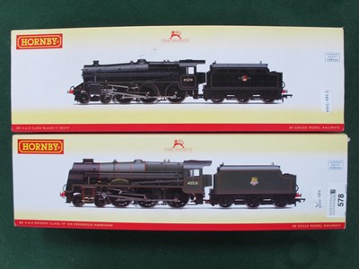 Lot 578 - Two Hornby 'OO' Gauge/4mm 4-6-0 Steam Tender...