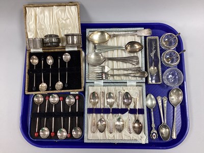 Lot 22 - Art Deco Style Hallmarked Silver and Other...
