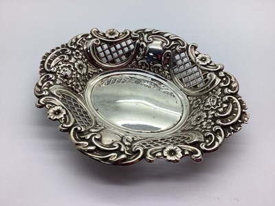 Lot 107 - A Decorative Hallmarked Silver Dish, CB&S,...