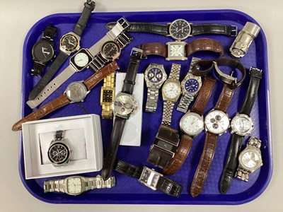 Lot 65 - A Collection of Assorted Gent's Wristwatches,...