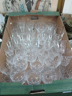Lot 1003 - Glassware to include some from 'Bohemia...