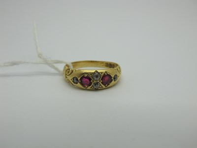 Lot 337 - A Chester Hallmarked 18ct Gold Victorian Style...