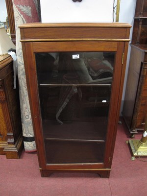 Lot 1585 - XX Century Mahogany Cabinet, with a glazed...