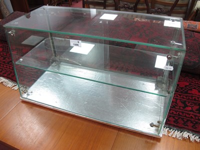 Lot 1566 - XX Century Glass Shop Counter Display Cabinet...