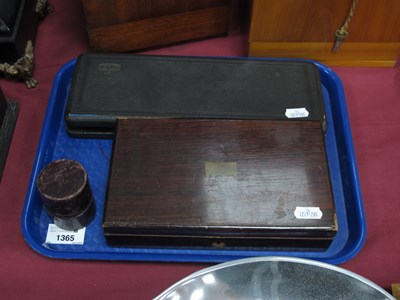 Lot 1365 - Drawing Instrument in a Fitted Rosewood Box,...