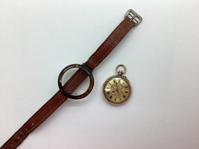 Lot 157 - An Edwardian 9ct Gold Cased Openface Fob Watch,...