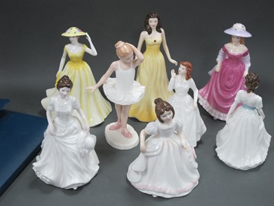 Lot 1055 - Royal Doulton Figurines, to include 'Little...