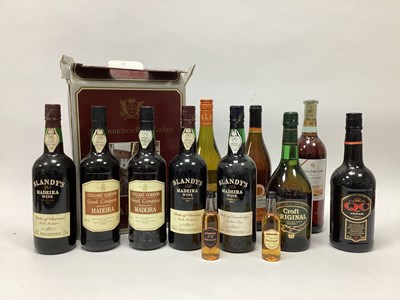 Lot 1423 - Wine - Madeira Wine; Blandy's & Cossart Gordon;...