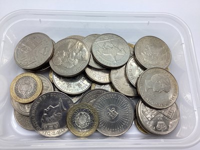 Lot 74A - Large Collection Of GB £5 And Redeemable Coins,...