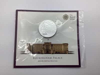 Lot 118A - Royal Mint 2015 Fine Silver UK £100 Coin In A...