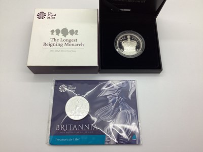 Lot 116A - Royal Mint 2015 UK Fine Silver £50 Britannia...