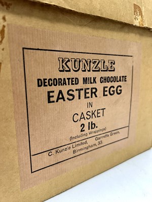 Lot 1262 - A Kunzle Decorated Milk Chocolate Easter Egg,...