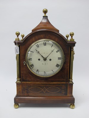 Lot 1473 - An Early XIX Century Bracket Clock, the...