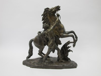 Lot 1215 - After Guillaume Coustou (1677-17460; A Bronzed...