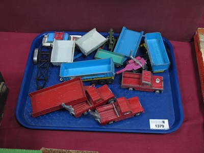 Lot 1379 - Corgi Die Cast Toys, Land Rover, trailer,...