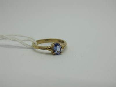 Lot 280 - A Modern Gems TV 9ct Gold Tanzanite Single...