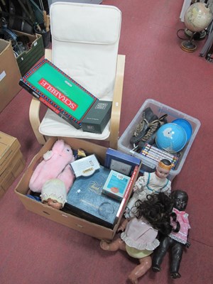 Lot 1138 - Roller Skates, dolls, games, children's books,...