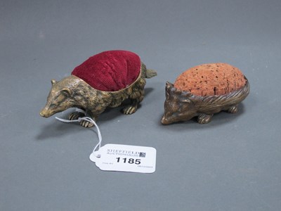 Lot 1185 - A Late XIX/Early XX Century Brass Pin Cushion,...