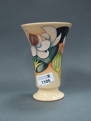 Lot 1105 - A Moorcroft Pottery Vase, of fanned form,...