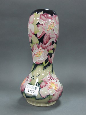 Lot 1117 - A Moorcroft Pottery Vase, of gourd shape form,...