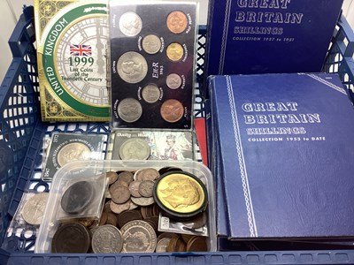 Lot 63A - Large Collection Of GB Coins, including...