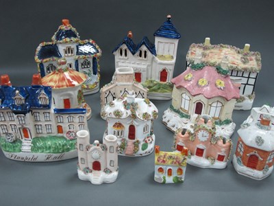 Lot 1037 - A Collection of XIX Century Staffordshire...