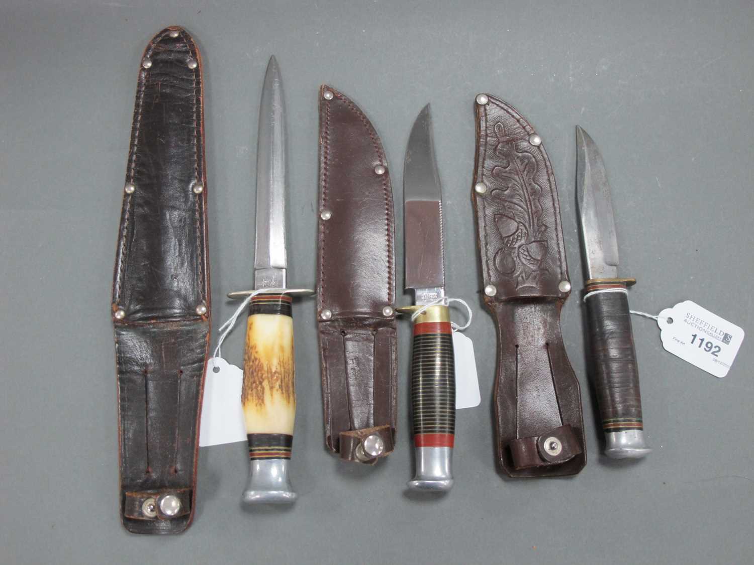 Lot 1192 - William Rodgers, Sheffield Bowie Knife, with a...