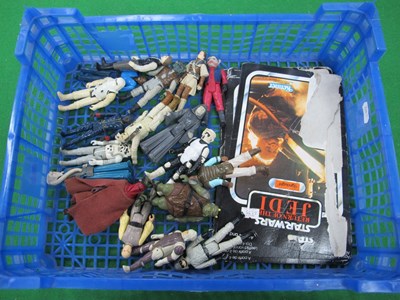 Lot 633 - Eighteen Original Star Wars Trilogy Plastic...