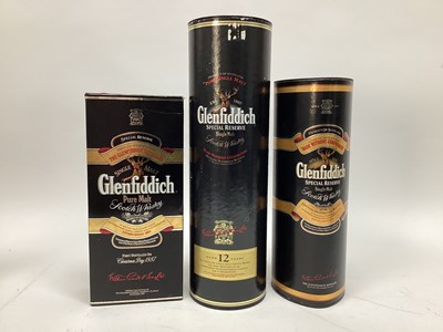 Lot 1436 - Whisky - Glenfiddich Special Reserve, aged 12...