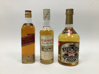 Lot 1455 - Whisky - Johnnie Walker Red Label, 37.8cl.,...