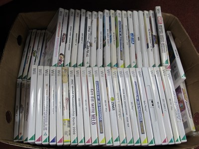 Lot 574 - Approximately Ninety Nintendo Wii Games to...