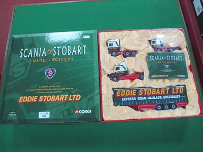 Lot 624 - A Corgi #CC99155 1:50th Scale Scania @ Stobart...