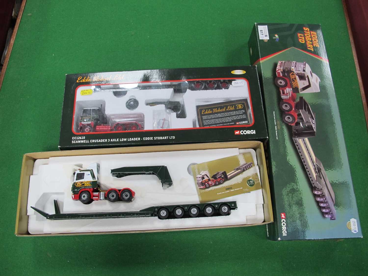 Lot 617 - Two Corgi 'Eddie Stobart Ltd' 1:50th Scale...