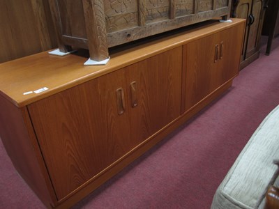 Lot 1599 - Vintage G Plan Teak Wood Cabinet Base, with...