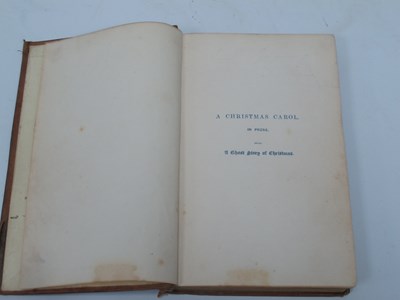 Lot 1272 - Dickens [Charles}: A Christmas Carol in Prose,...