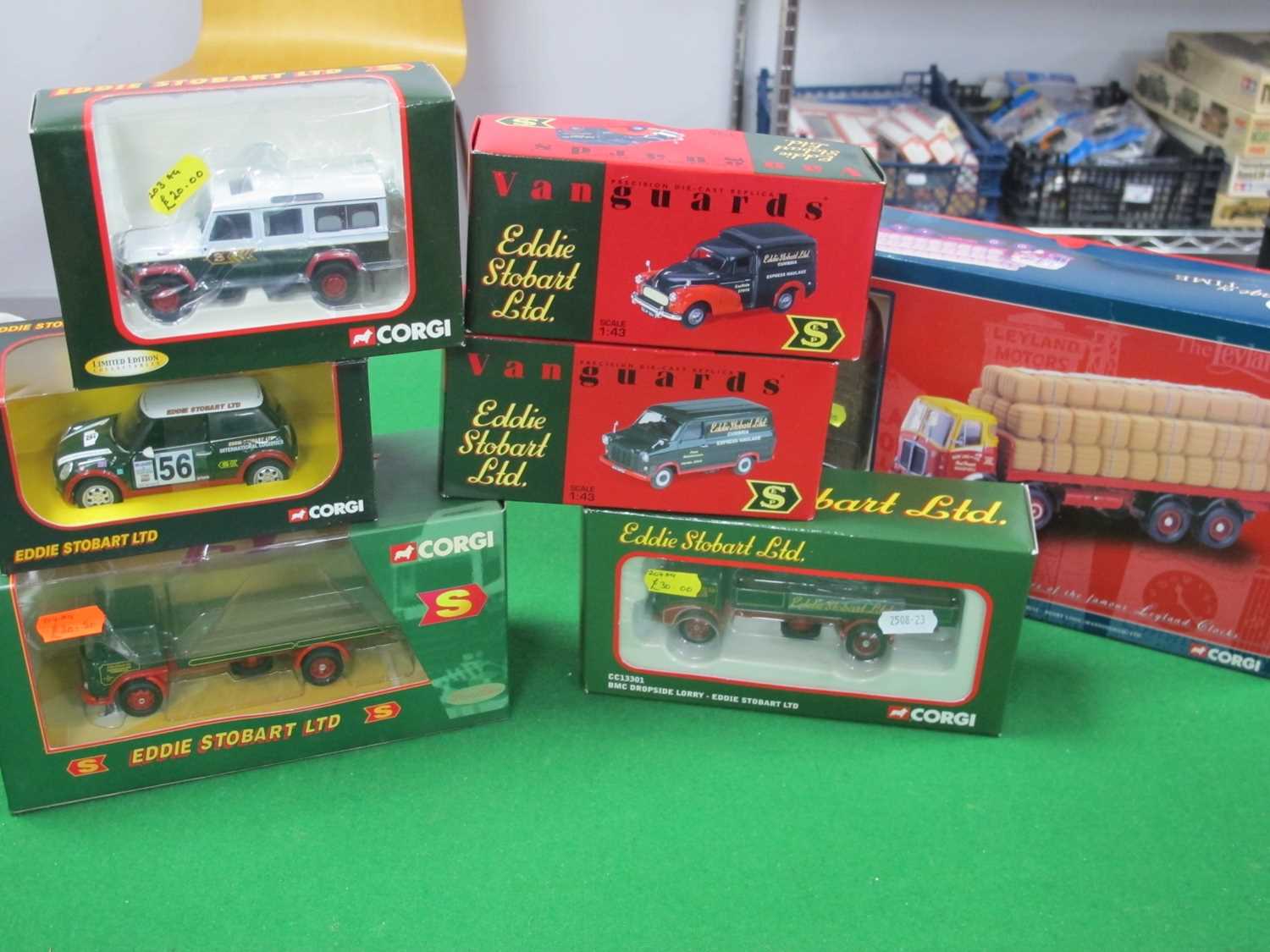 Lot 507 - Seven Diecast Model Vehicles by Corgi, Lledo...