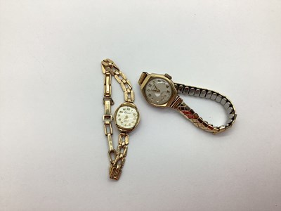 Lot 137 - Rotary; A 9ct Gold Cased Ladies Wristwatch,...